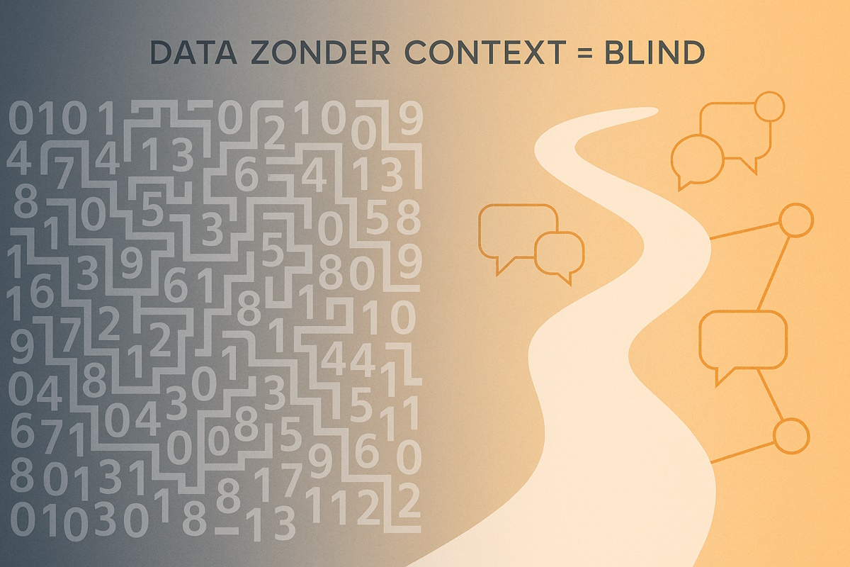 Waarom Datagedreven Werken faalt zonder Context en Communicatie